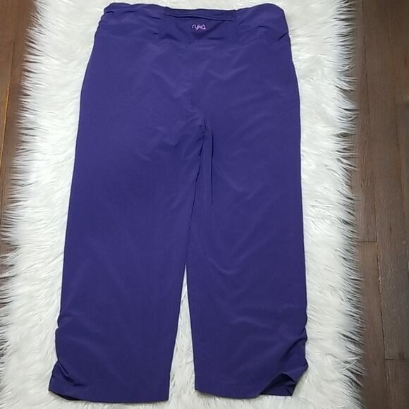 Ryka Blast Purple Semi Fitted Workout Pants - Picture 5 of 8